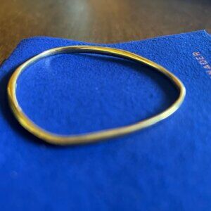 Monica Vinader ~ Nura Reef 18K Gold Vermeil Bangle ~ Sz Small (5.8-6.3cm)